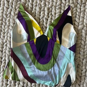 Emilio Pucci silk top